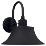 Capital Lighting - Capital Lighting 926312BK Brock - 13.25" One Light Outdoor Wall Lantern - Warranty: 1 Year  Room Type: EBrock 13.25" One Lig Black *UL: Suitable for wet locations Energy Star Qualified: n/a ADA Certified: n/a  *Number of Lights: Lamp: 1-*Wattage:100w E26 Medium Base bulb(s) *Bulb Included:No *Bulb Type:E26 Medium Base *Finish Type:Black