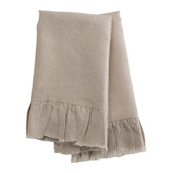 Natural Linen Hand Towels - Set of 2 - Tabletop
