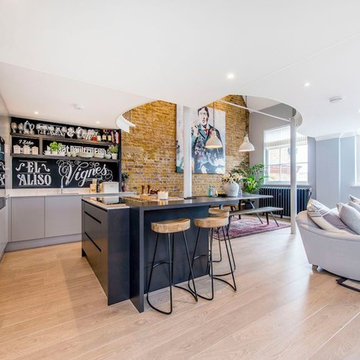 Converted school loft