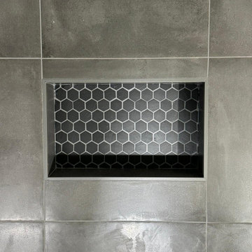 White & Gold Spa-Inspired Primary Bathroom