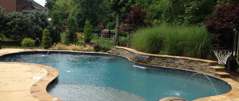 Aloha Pools Inc Project Photos, How Much Does An Inground Pool Cost In Charlotte Nc