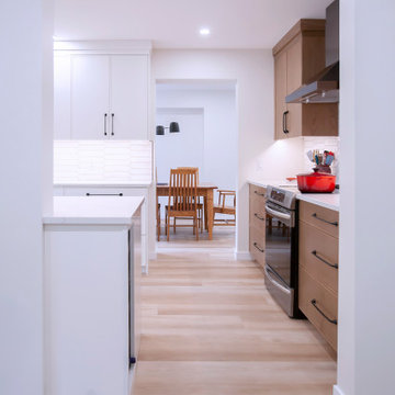 Fresh Galley-Style Kitchen