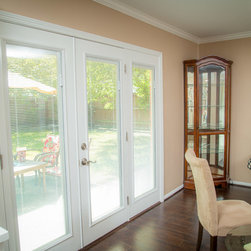 Doors, floors, drywall and paint - Patio Doors