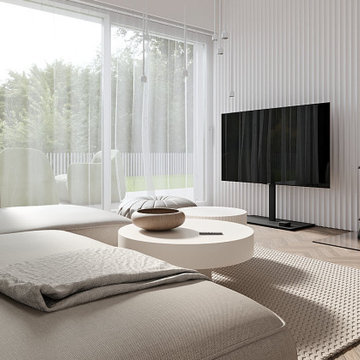 Modbarn house interior