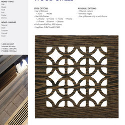 Architectural Grille - BAR GRILLE: WOOD - Registers Grilles And Vents