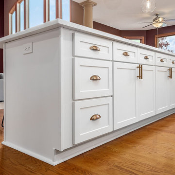 Stunning Kitchen Remodel Done With Cabinet Refacing