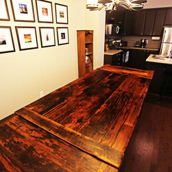 Reclaimed Wood Harvest Tables - Products