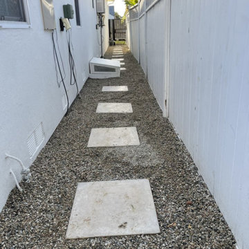 Side Yard Design and Install