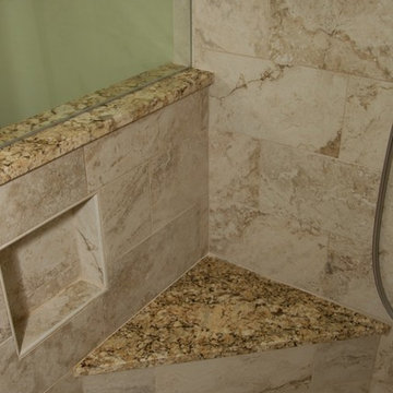 Custom Shower Corner seat