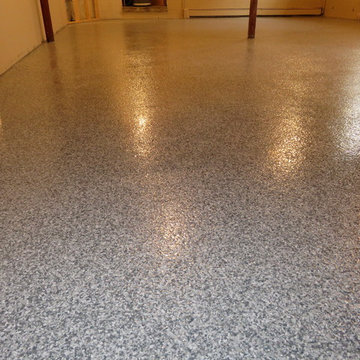 Basement Floor Refinishing Project