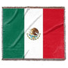 "Mexico Flag" Woven Blanket 60"x50"