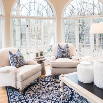 Great Room, Sitting Room, Dining Room and Sunroom Renovation
