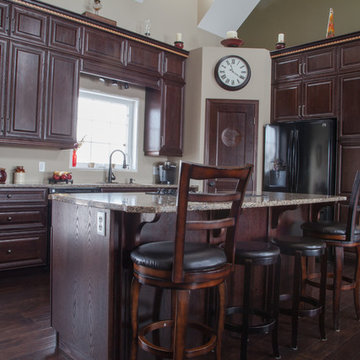 Dark Stained Oak