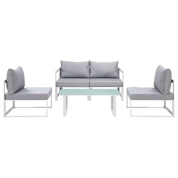 Fortuna 5-Piece Outdoor Patio Sectional Sofa Set