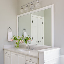 bathroom mirror diy