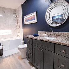 Basement bathroom