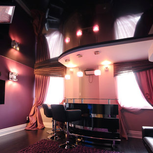 トロントのコンテンポラリースタイルのおしゃれなホームバーの写真