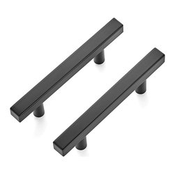 Ravinte - Ravinte 30 PACK 3 Inch (76mm) Matte Black Stainless Steel Cabinet Handles - Cabinet And Drawer Handle Pulls