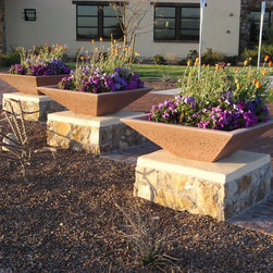 Concrete Low Oblique - Outdoor Pots And Planters