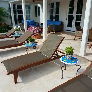 TEAK, EXOTIC WOODS AND POLYMER