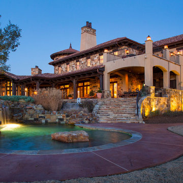 Rustic Lodge style home