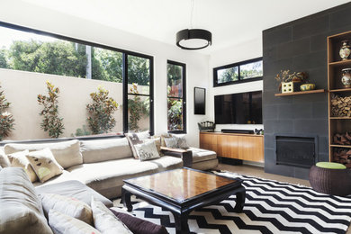 Design ideas for a living room in Melbourne.