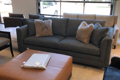 Inspiration for a transitional living room remodel in Austin