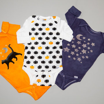 DIY Halloween Decorations & Crafts with Stencils