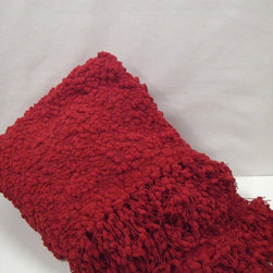 Betsy Red Throw - Throws