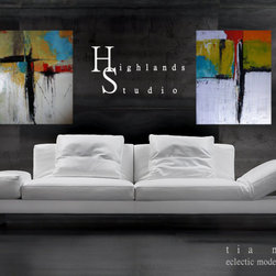 STAGED ARTWORKS - Paintings