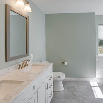 Transitional Primary Bathroom Remodel Woodbridge, VA