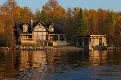 Mountain style exterior home photo in Other