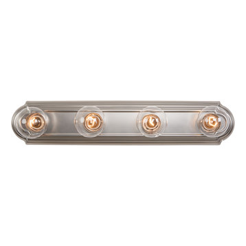 Yosemite Four-Light Vanity With Satin Nickel Finish 4504SN