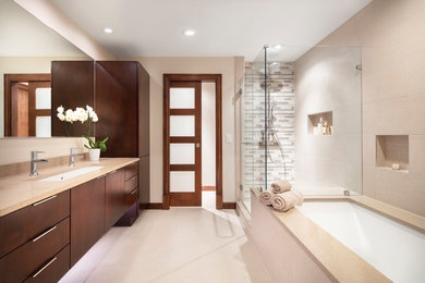 Example of a bathroom design in Providence