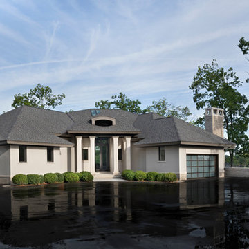 Custom New Home Design, Exterior Front