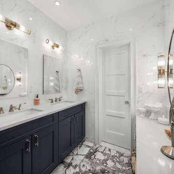 Townhouse Bathroom Water Damage Restoration