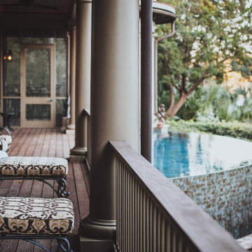 Johns Island Elevated Infinity Pool & Separate Spa