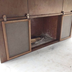 Modern Outdoor Fireplace - Products