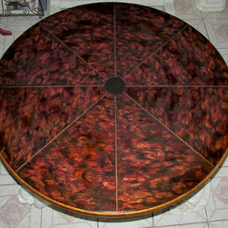Faux Tortoise Shell Table - Products