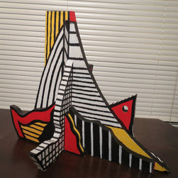 Wood Assemblage Sculptures - Products