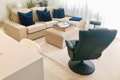 Example of a trendy home design design in Other