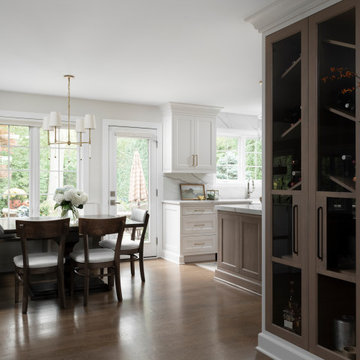 North Lincoln kitchen,dining and mudroom