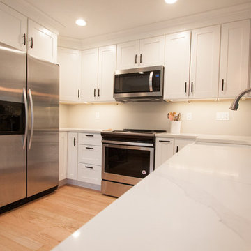 Bright White Kitchen & Bath Design in Omaha