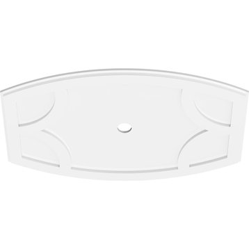 Kailey Architectural Grade PVC Contemporary Ceiling Medallion