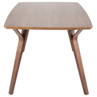 Lumisource Folia Dining Table, Walnut Wood