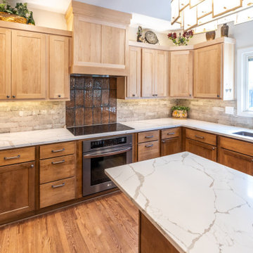 Olathe Kitchen Remodel with Powder Bath + Laundry Room Transformation