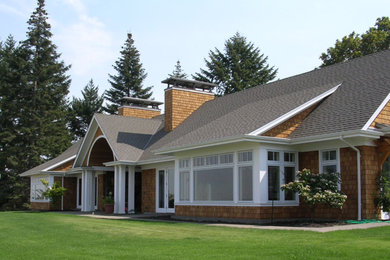 Transitional exterior home photo in Portland
