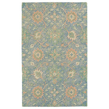 Kaleen Weathered Collection Rug, Blue 8'x10'