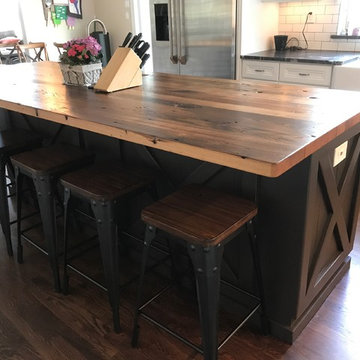 Tradtional To Farmhouse Kitchen Remodel