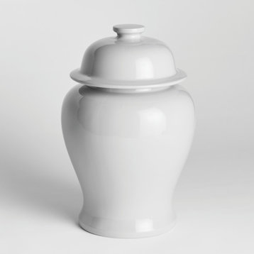 White Koa Jar, Small